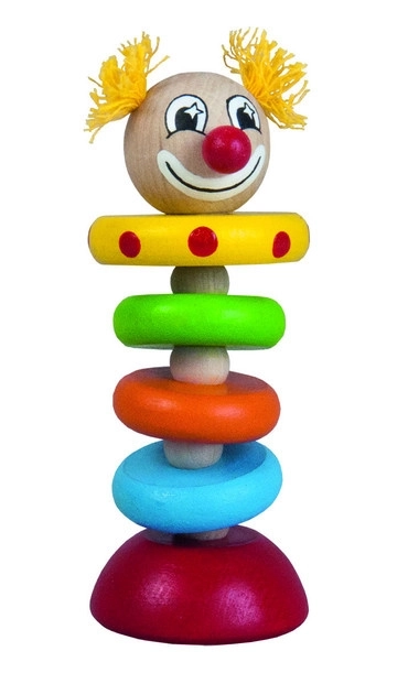 Detoa Wooden Clown Toy