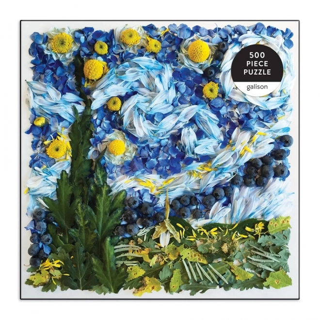 Starry Night Petals Puzzle 500 Pieces