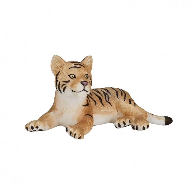 Mojo Bengal Tiger Cub Lying Down Figurine