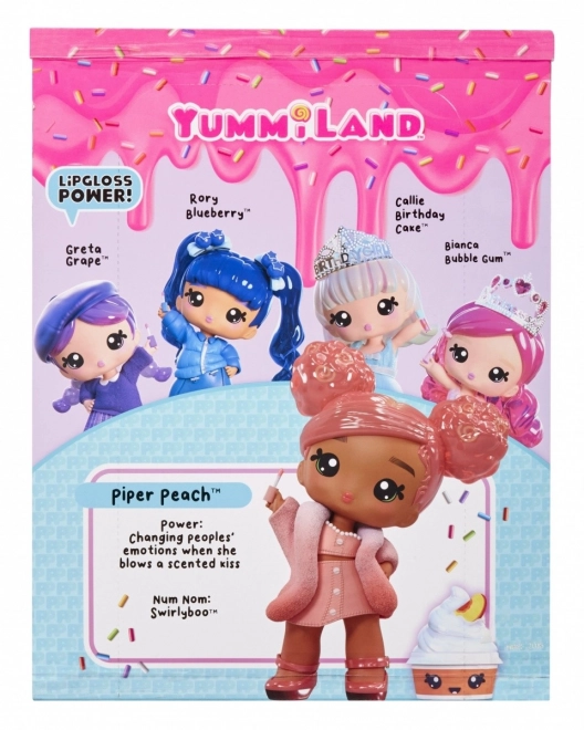 Yummiland Doll with Lip Gloss Pet Piper Peach