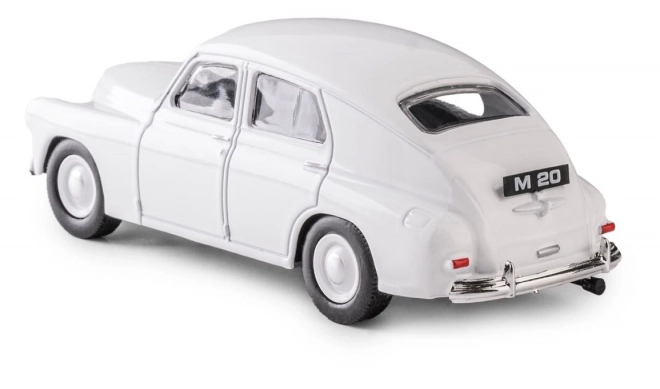 Model Car PRL Warszawa M20 - White