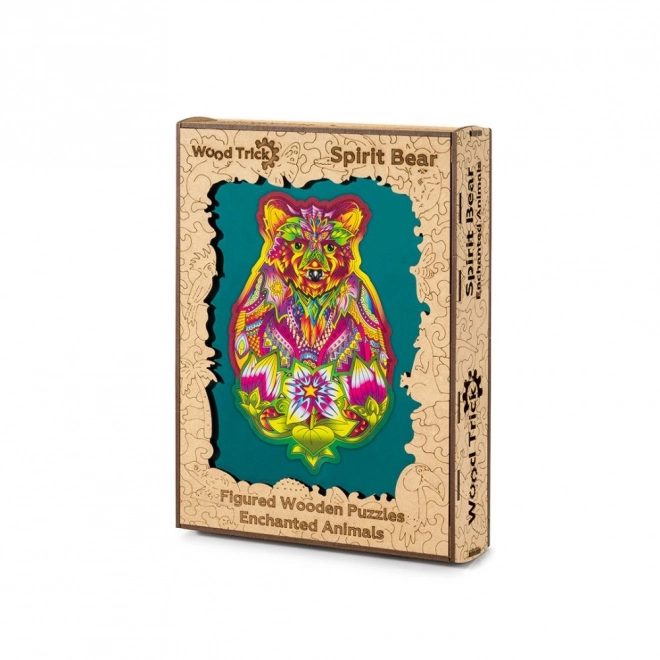 Colorful Wooden Bear Puzzle