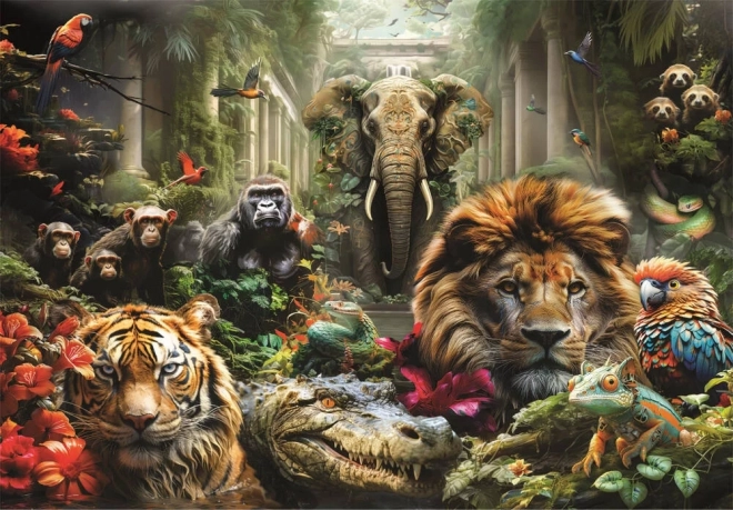 Clementoni Puzzle Mystical Jungle 1000 Pieces