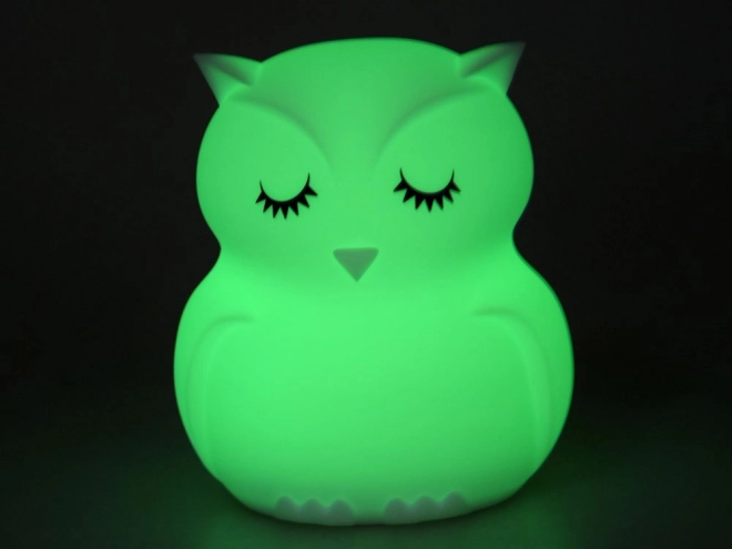 Owl Soft Silicone Night Light with Remote Control