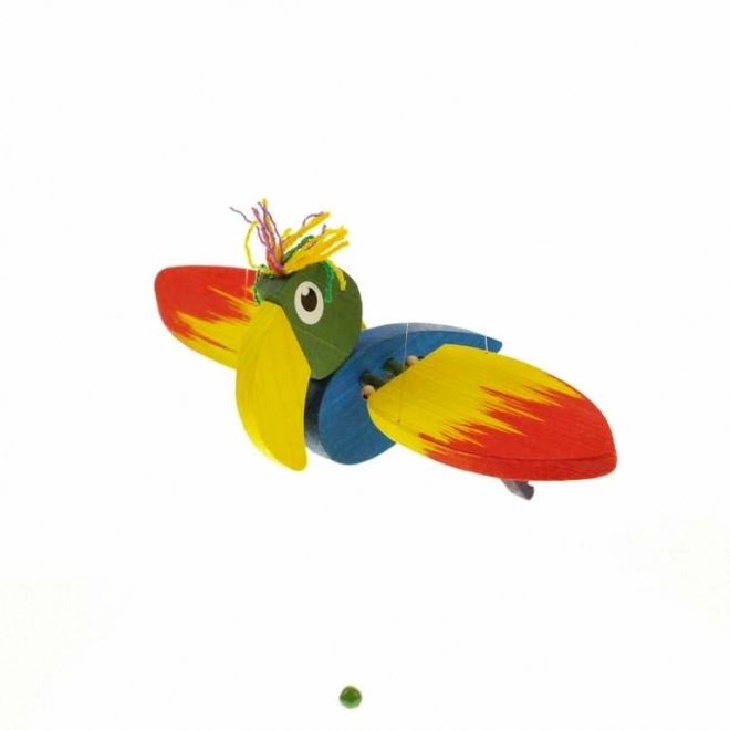 Parrot Wooden Hanging Decoration