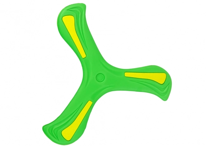 Flying Boomerang Disc Green for Kids