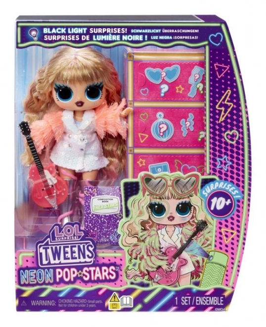 L.O.L. Surprise! Neon Pop Star Tweens Doll - Thea Stars