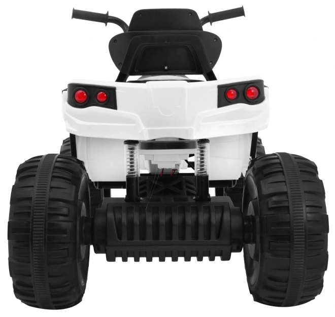 Quad ATV 2.4GHz on battery for children White + Remote Control + EVA Wheels + MP3 Radio + Free Start