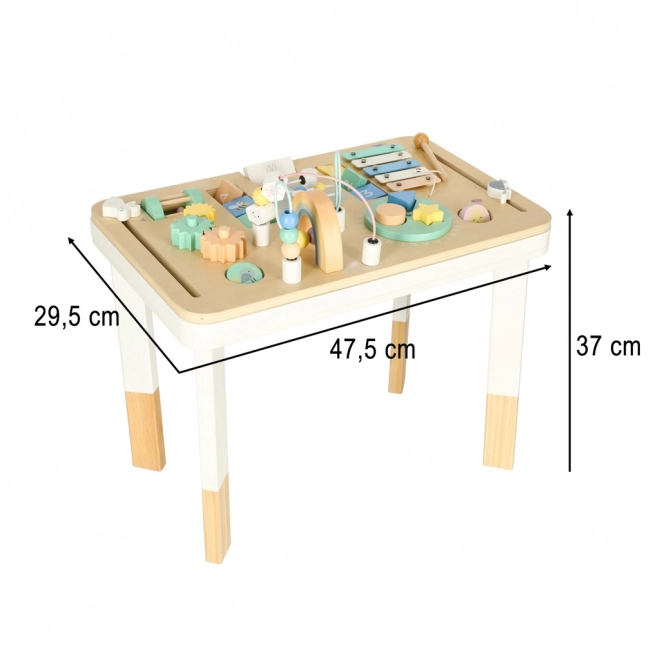 Colorful Montessori Play Table by Lulilo LUDO