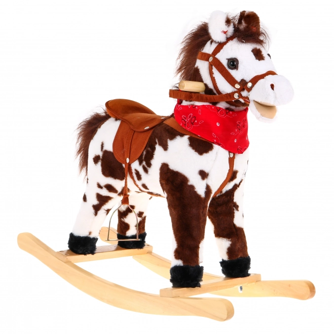 Rocking Horse with Interactive Effects for Kids