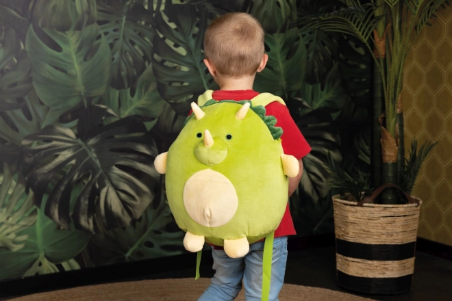 Cozy Noxxiez Dinosaur Plush Backpack 2-in-1