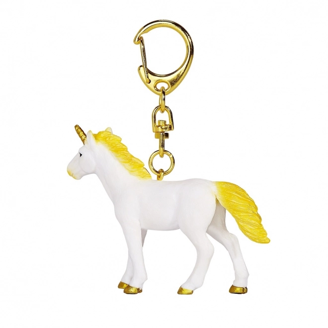 Mojo unicorn keychain yellow