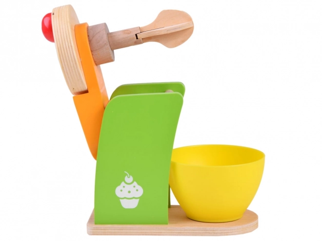 Wooden Kitchen Mixer Toy for Kids