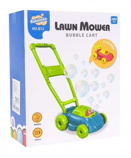 Bubble Machine Lawn Mower Toy for Kids 3+