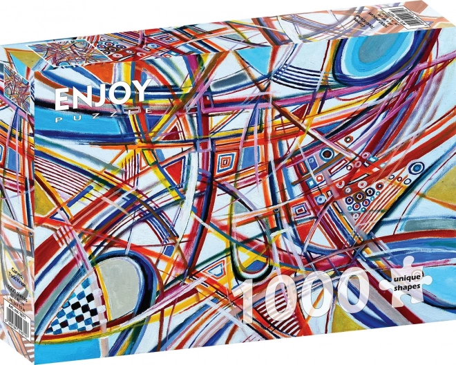 Enjoy Puzzle Curves 1000 Pieces