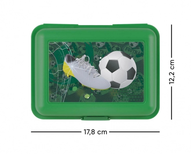 Baagl Soccer Lunch Box