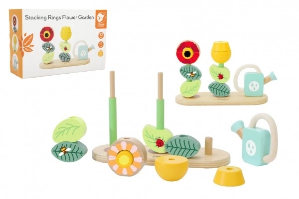 Wooden Flower Garden Puzzle