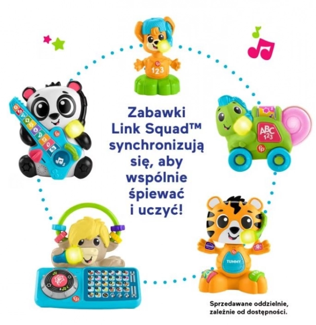 Educational Toy Link Squad Panda Counting and Shapes