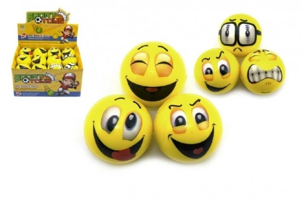 Smiley Foam Ball 6cm