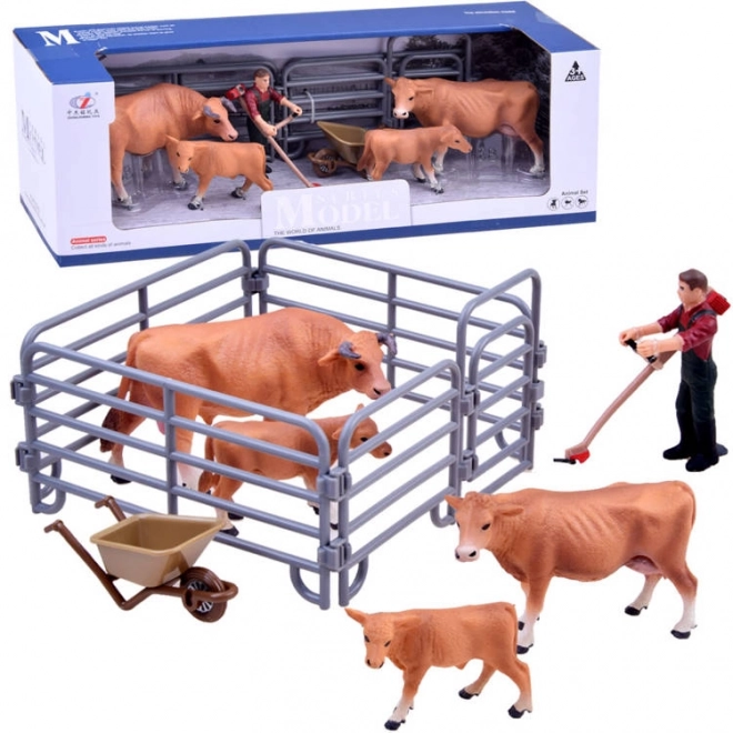 Farm Animal Figures Set - Cow and More – A