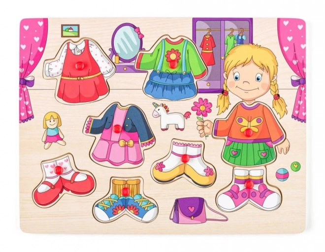 Dress Up Puzzle Karolinka