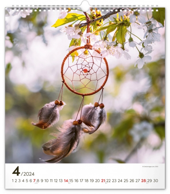 Wall Calendar Dreamcatcher 2024