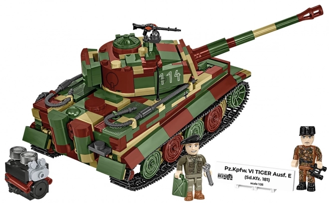 Tiger I Tank Building Blocks Set