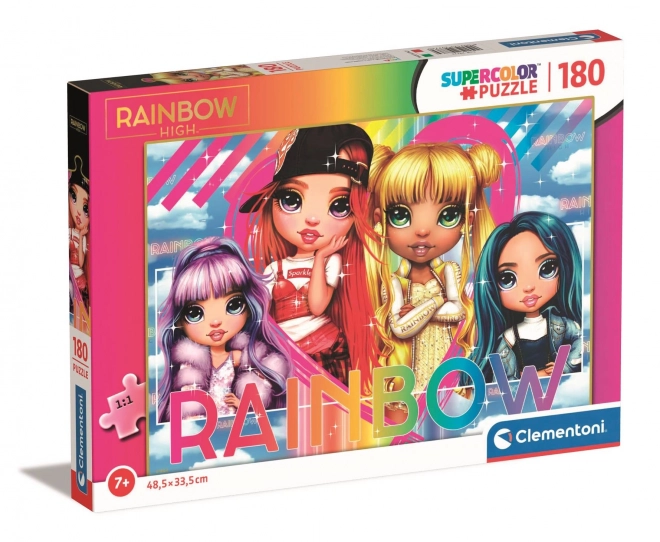 Rainbow High Puzzle for Kids - 180 Pieces