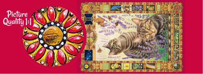 Cherry Pazzi Puzzle Cats 1000 Pieces