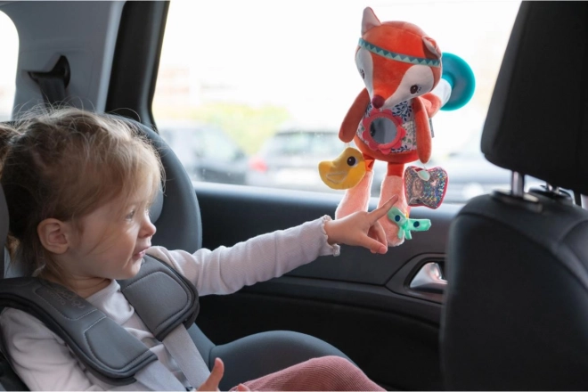 Travel Plush Toy with Activities - Fox Alice