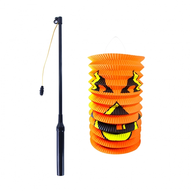 Halloween Pumpkin Lantern with Light-Up Stick