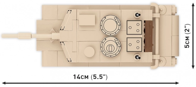 Construction Block Toy Abrams Tank