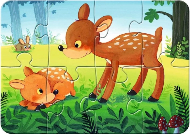 My First Puzzle Forest Animals 4 in 1 Set