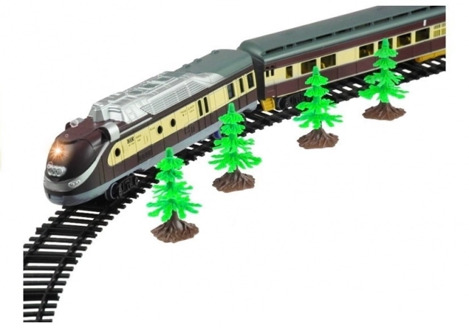 Large FENFA Train Set with Locomotive and Cars