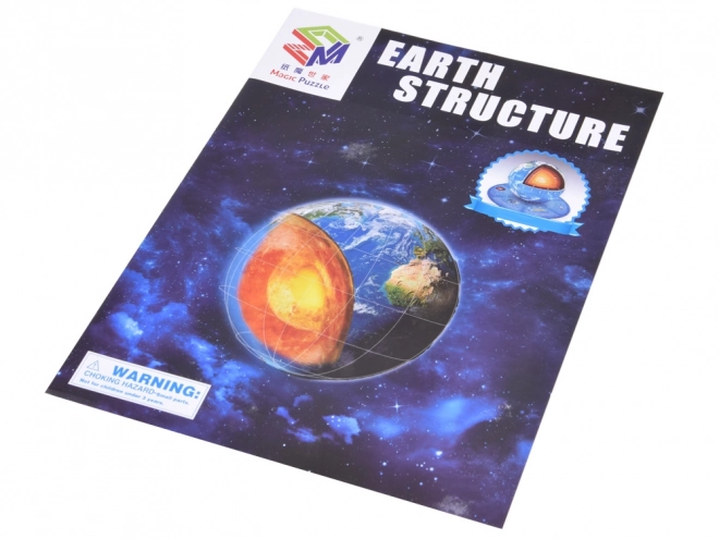 3D Earth Puzzle - 50 Pieces