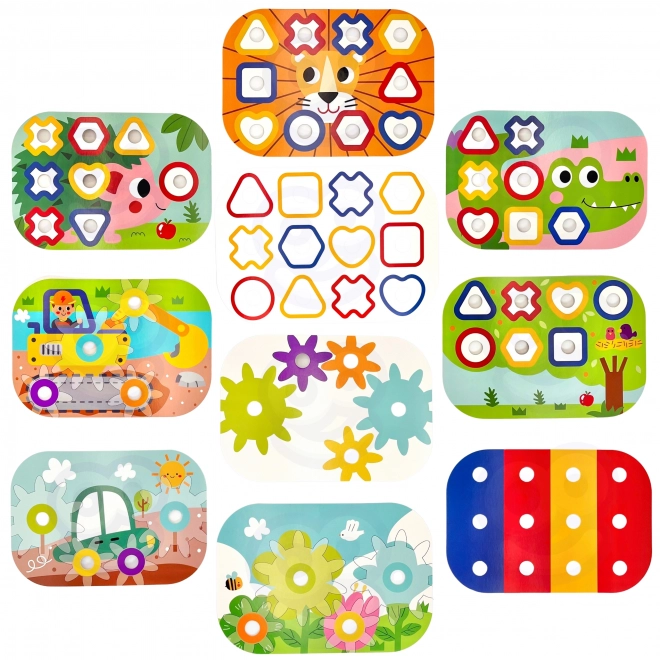 Montessori Motor Skills Box 12-in-1