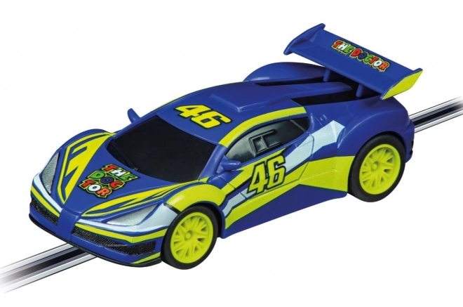 Car racing track with vehicles VR 46 The Doctor
