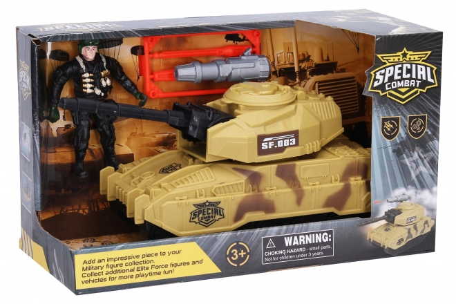 Tank with Action Figure