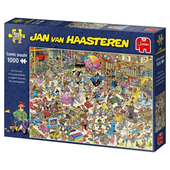 Jumbo Puzzle Toy Store by Jan van Haasteren 1000 Pieces