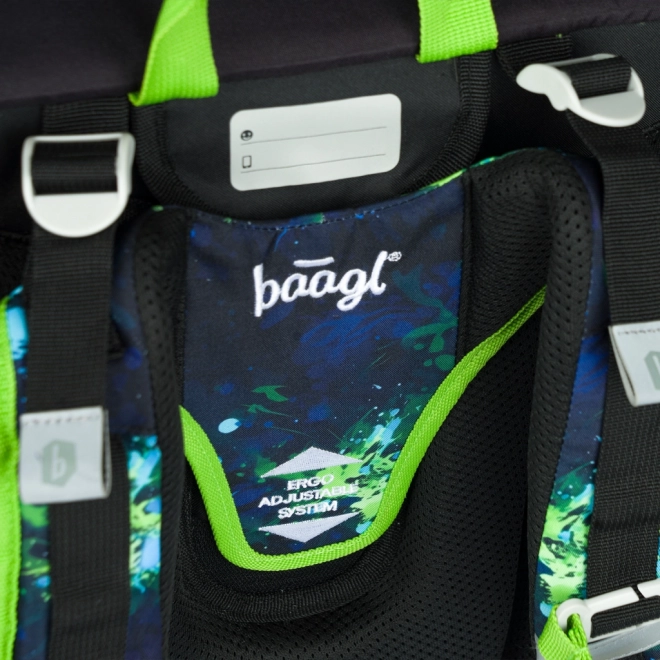 Baagl School Backpack Ergo Football Player