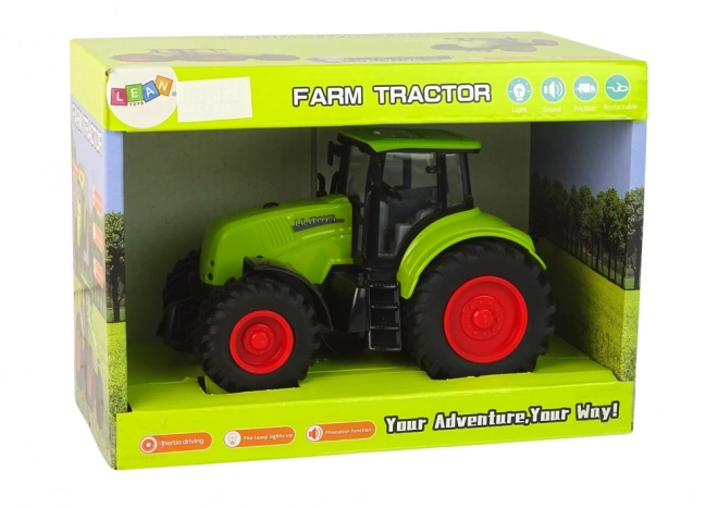 Interactive Green Toy Tractor