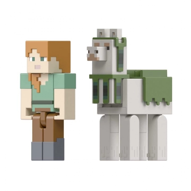 Minecraft Alex and Llama Figures Set