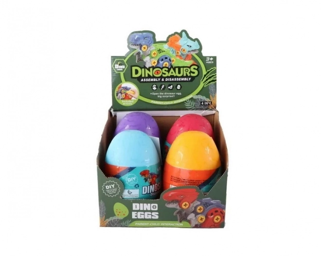 Dinosaur Building Toy in Egg 16 cm