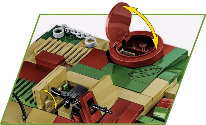 Cobi II WW Sturmgeschutz IV Model Building Set