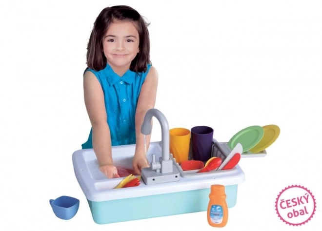 Children's Kitchen Sink Toy Set