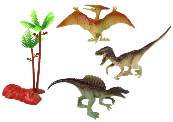 Dinosaur Figurine Set with Accessories