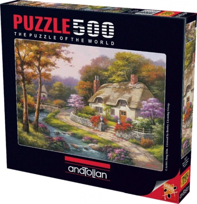 Spring Cottage Puzzle 500 Pieces