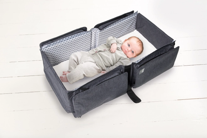 Baby Travel Changing and Portable Bag Grey