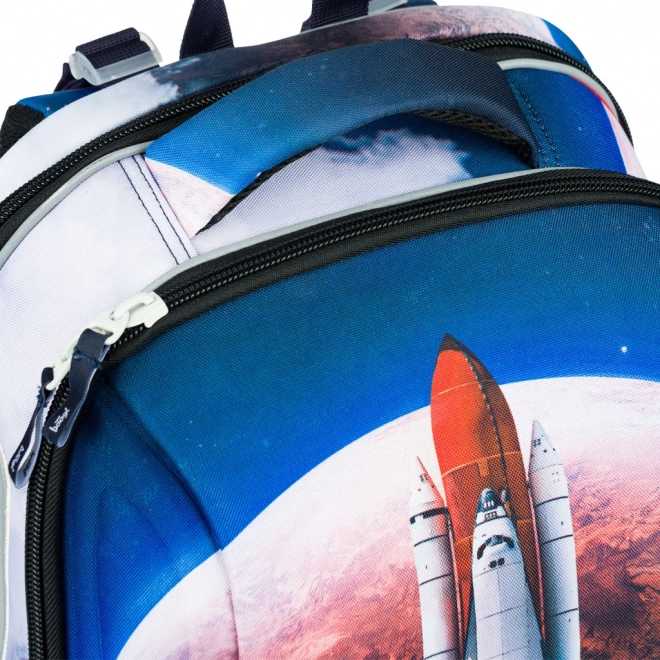 School Backpack Shelly Space Shuttle