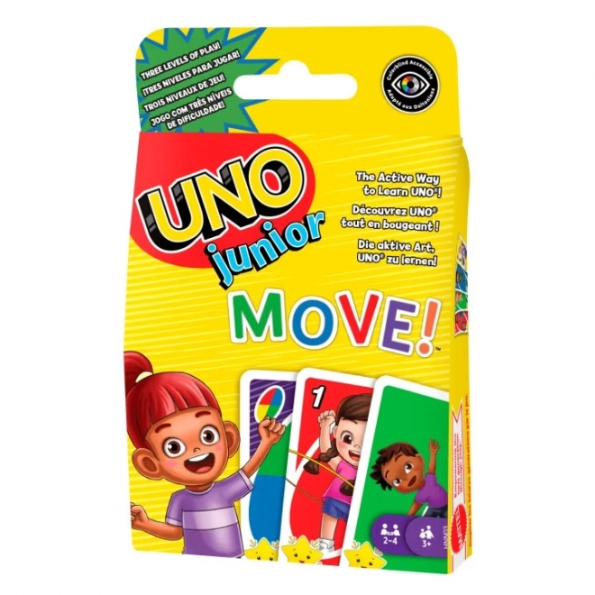 Uno Junior Move Card Game